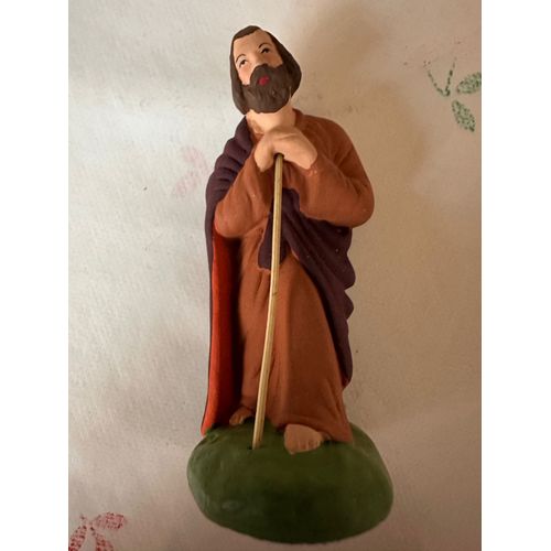 Santon Marcel Carbonel - Saint Joseph Appuyé N°2