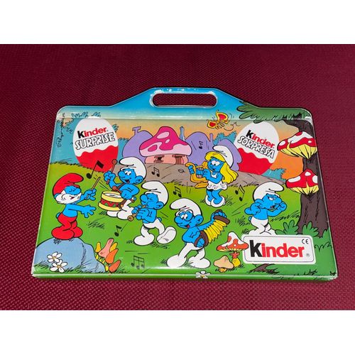 Valisette Kinder Collector Les Schtroumpfs 12 Figurines