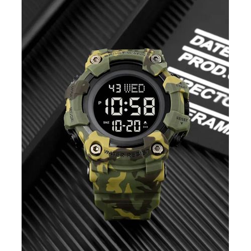 Montre Camouflage Waterproof Gros Cadrant 56mm Diamètre