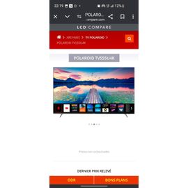 Polaroïd TVS55U4K - 55" - TV 4K LCD 139 CM