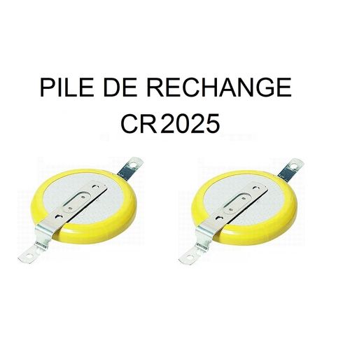 Lot 2 Piles De Rechange Cr2025 (Pokemon Or, Argent, Cristal Game Boy)