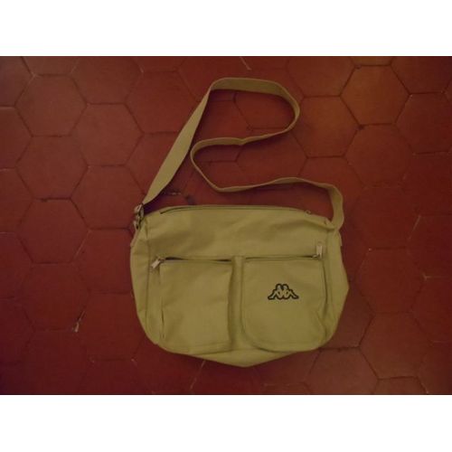 Sac à bandoulière vert KAPPA