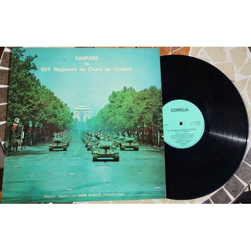 Disque Vinyle 33 Tours - Fanfare Militaire