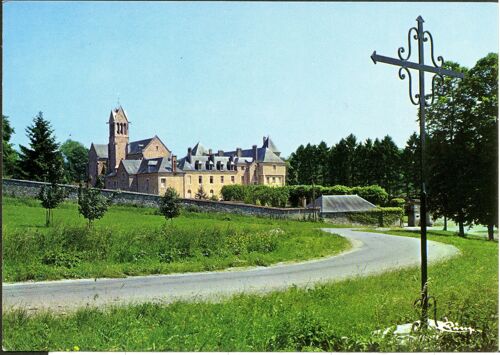 Carte Postale Arcis-Le-Ponsart 51170, Marne, L'abbaye D'igny, La Croix Des Pèlerins Et L'entrée Du Monastère, 1983