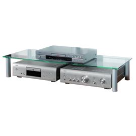 Vcm Élément Tv Surélevé Support De Meuble Tv Alu Verre Felino Mini Élément Tv Surélevé Support De Meuble Tv Alu Verre Felino Mini