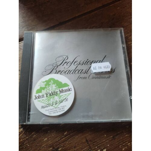 Cd Professional Broadcast Series From Omnimusic John Fiddy Music Moderne Living Pbs 1002 Jingles Illustrations Sonores