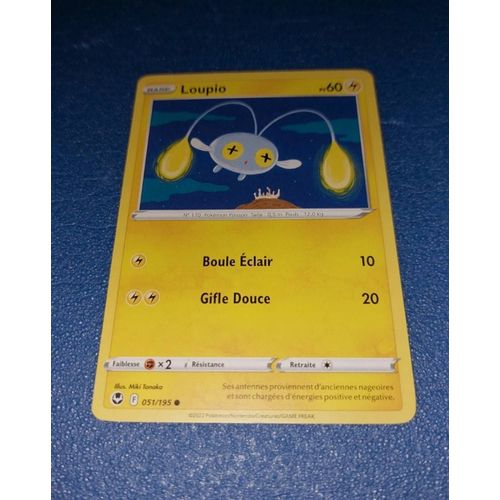 Carte Card Pokemon Loupio 051 195
