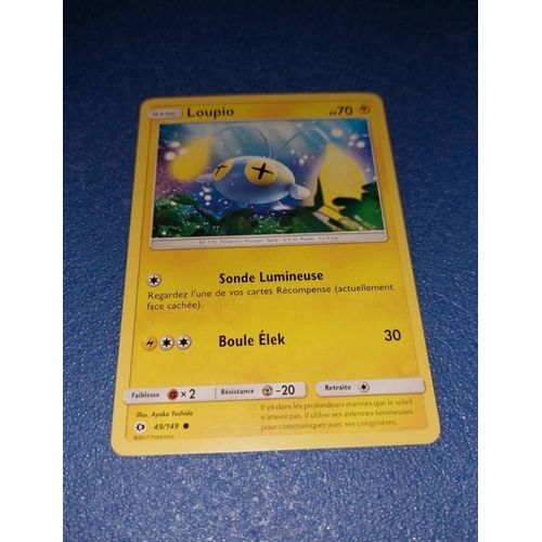 Carte Card Pokemon Loupio 49 149