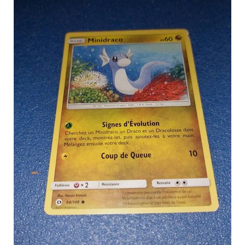 Carte Card Pokemon Minidraco 94 149