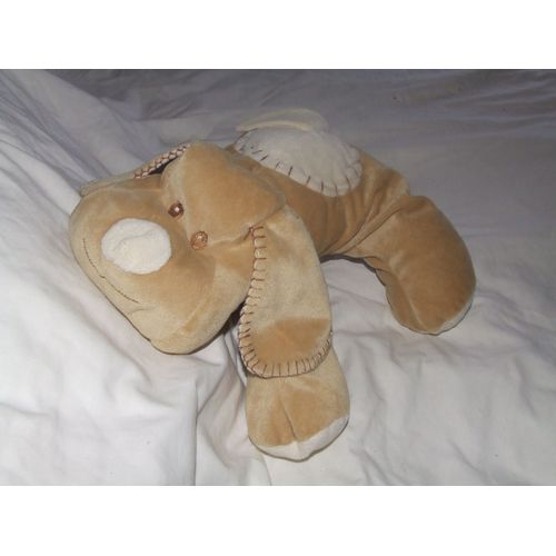 Chien Maxita Marron Beige 40 Cm