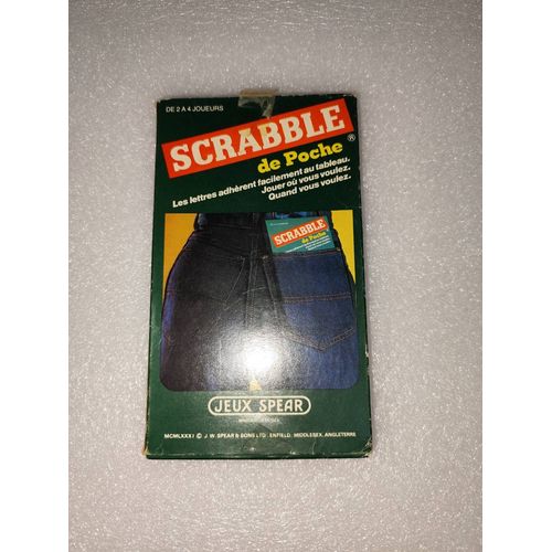 Scrabble De Poche - Jeux Spear