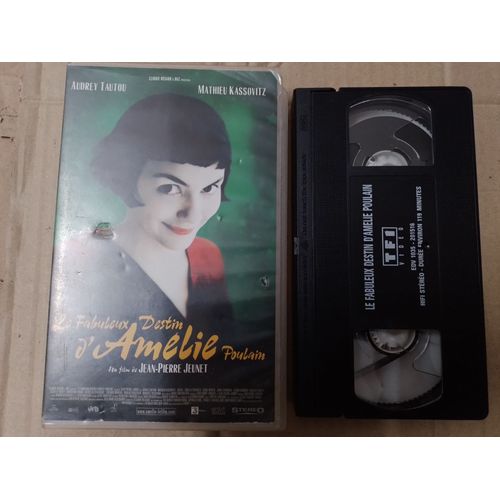 Cassette Vidéo Vhs - Le Fabuleux Destin D’Amélie Poulain - Audrey Tautou