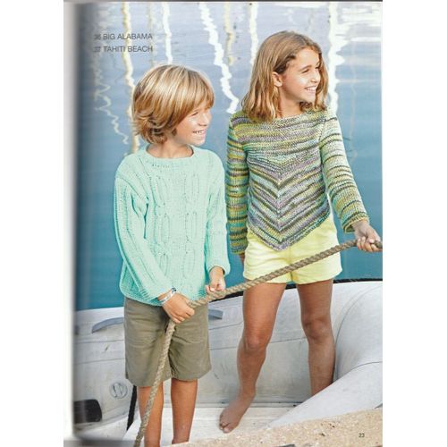 Catalogue Tricot Katia N° 73- Enfants Été "La Croisière S'amuse".