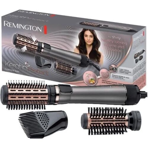 Remington Keratin Protect As8810 - Sèche-Cheveux/Fer À Coiffer - Gris Sombre/Or Rose