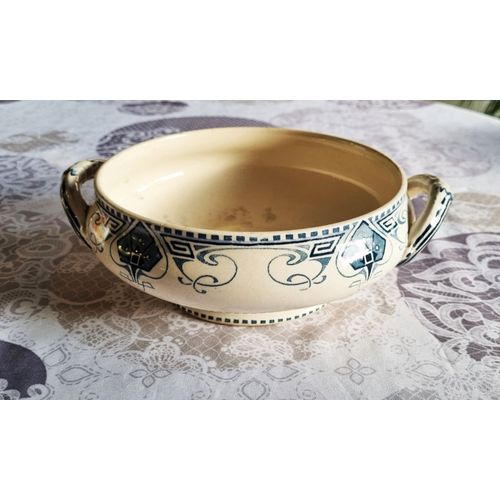 Plat Creux Ancien Sarreguemines Modèle Germaine Faïence