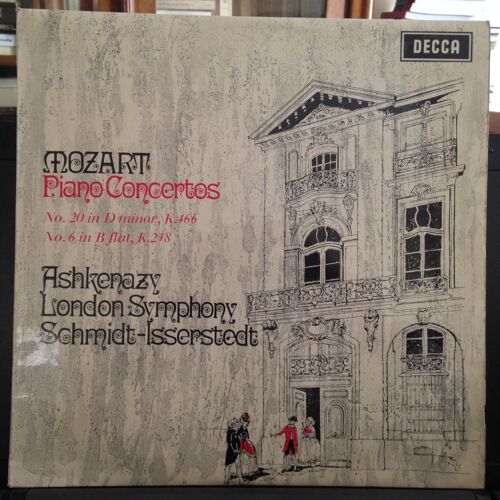 Wolfgang Amadeus Mozart : Piano Concertos N°20 & 6.(Concerto Pour Piano Et Orchestre)