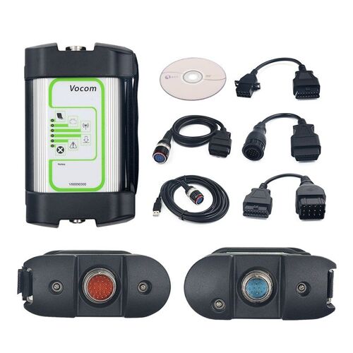 Vocom 88890300 V2.8.150 Testeur De Diagnostic Pour Excavateur De Camion Lourd À Tête Ronde