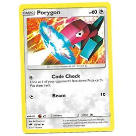 Porygon Hp60-103/147- Version Anglaise Sun&moon
