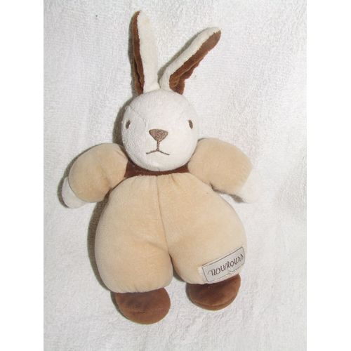 Lapin Nounours Marron Beige