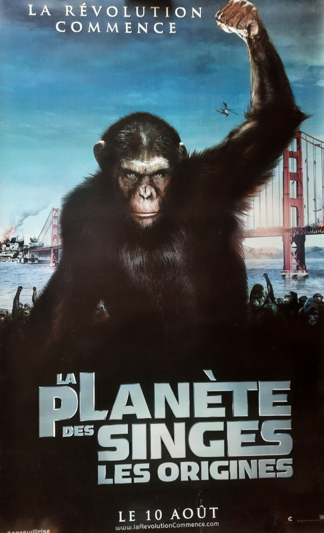 Affiche La Planete Des Singes pas cher - Meilleures offres Soldes Hiver 2026, image size:1080x1776