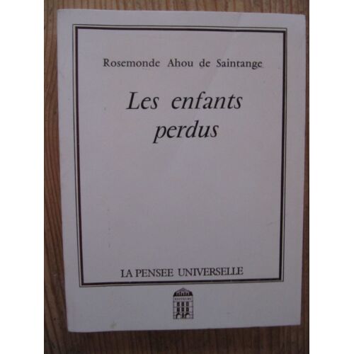 Les Enfants Perdus Par Rosemonde Ahou De Saintange