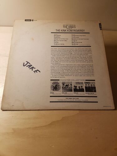 The Kinks - The Kink Kontroversy [Pressage U.S. 1966]