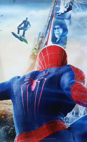 The Amazing Spider-Man : Le Destin D'un Héros - Véritable Affiche De Cinéma Roulée -Kakémono Plastifié -Format 118x187 Cm - De Marc Webb Avec Andrew Garfield, Emma Stone, Jamie Foxx, Dane Dehaan -2014