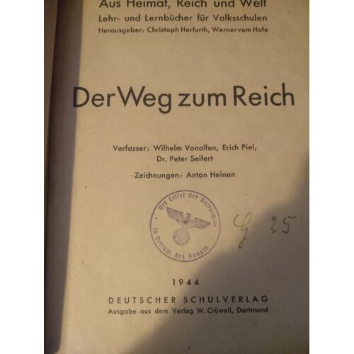Der Weg Zum Reich (Aus Heimat, Reich Und Welt)