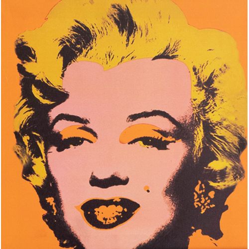 Tirage Tableau Wahrol "Monroe" 30x30