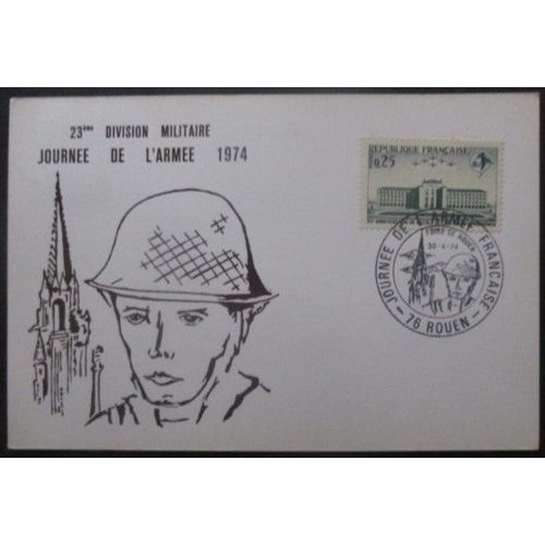 France Carte Journée De L'armée