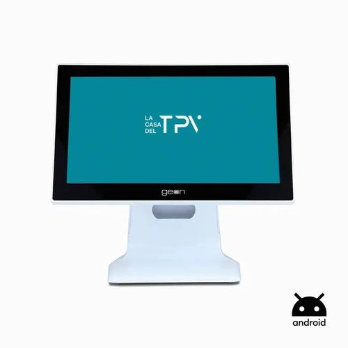 Tpv Tactile 15_ Geon Android Blanc