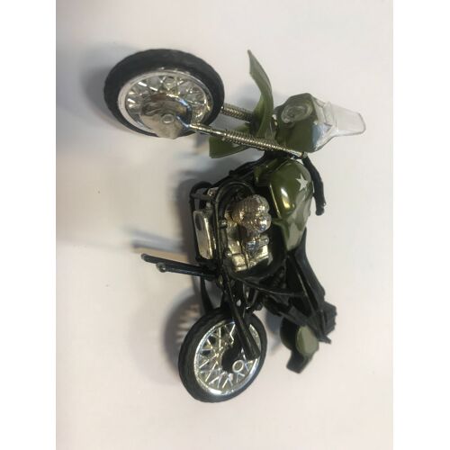 Miniature Moto Cross Plastique Et Métal - Sans Marque - 8x5 Cm