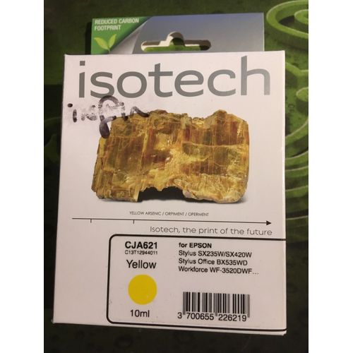 Cartouche Isotech CJA621 Jaune Compatible Epson