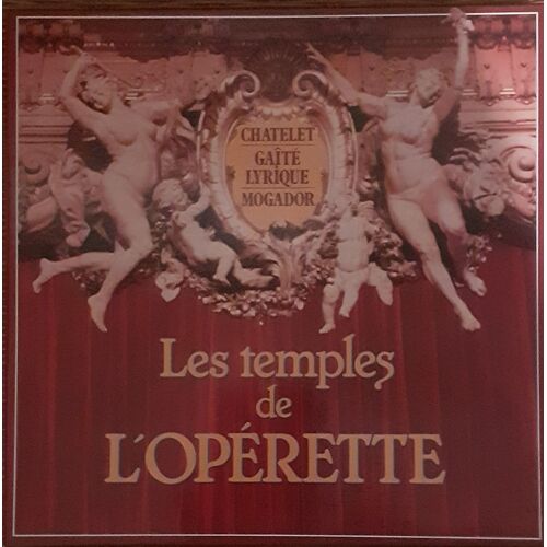 Coffret 10 Disques Les Temples De L'Opérette