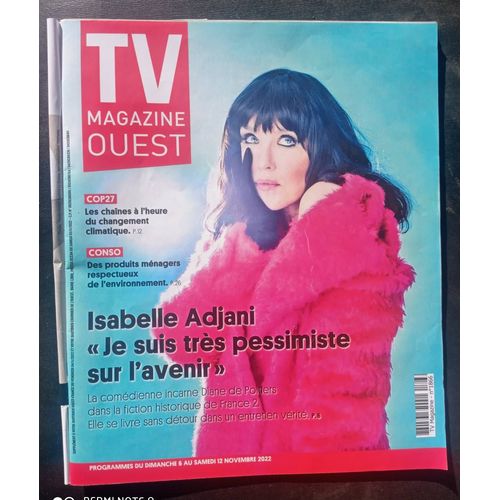 Tv Magazine 1866 : Interview D'isabelle Adjani