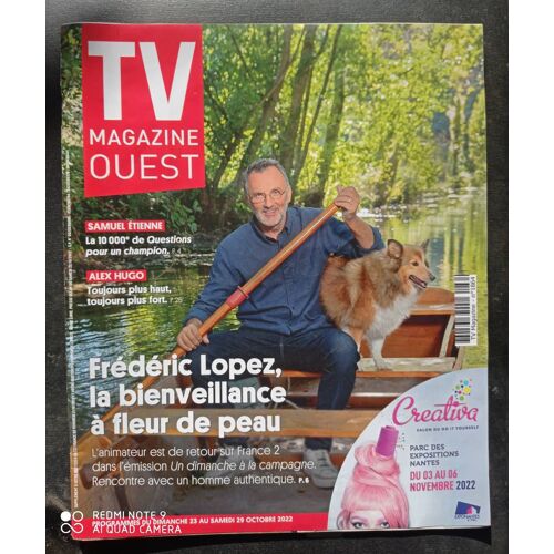 Tv Magazine 1684 : Interview De Frédéric Lopez Pour "Un Dimanche À La Campagne"