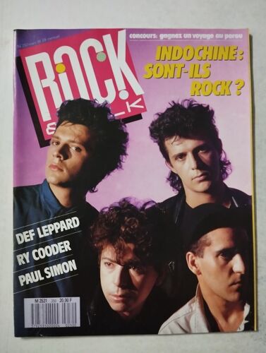 Rock & Folk Nº 250 / Mars 1988