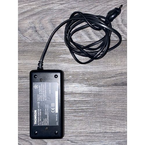 Adaptateur chargeur THOMSON AC17 AC Power Adaptor Charger for Camcorders/Handycams