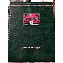 HAMELIN CONQUERANT CLASSIQUE PP Cahier De Travaux Pratiques 96 Pages CONQUERANT, Format A4, Seyès/uni, Couv PP Incolore - Prix P