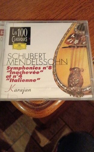 Cd Schubert Mendelssohn Karajan Volume 83
