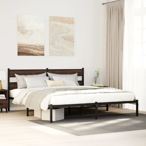 Vidaxl Cadre De Lit Sans Matelas Avec Tête De Lit 190x200 Cm