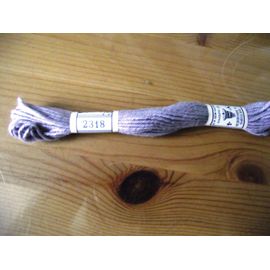 Retors À Broder N°4 Dollfus Mieg 10 Mètres N°2318 Gris