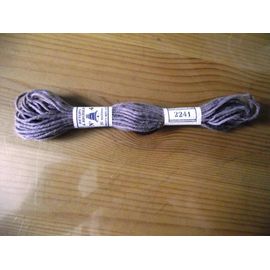 Retors À Broder N°4 Dollfus Mieg 10 Mètres N°2241 Taupe