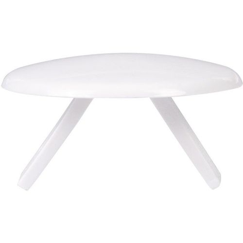 RESERVOIR WC - Rosace cache-trou PVC , blanc pour réservoir WC
