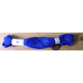 Retors À Broder N°4 10 Mètres N°2590 Bleu Pour Canevas Tapisserie Ou Autres.
