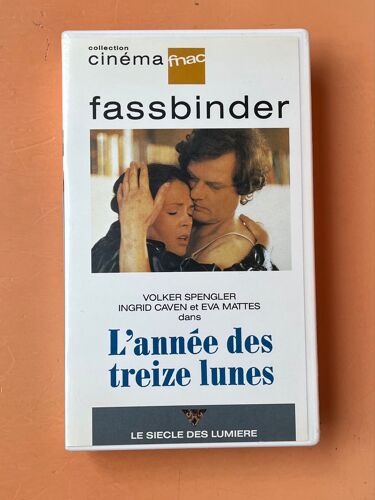 Fassbinder, L’Annee Des Treize Lunes, Vhs
