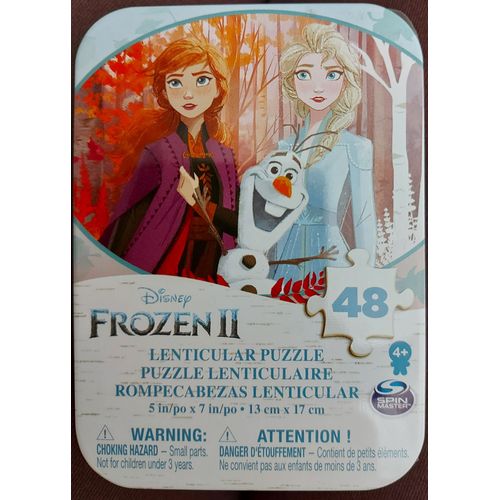 Puzzle Lenticulaire - Effet 3d - 48 Pièces - Frozen Il