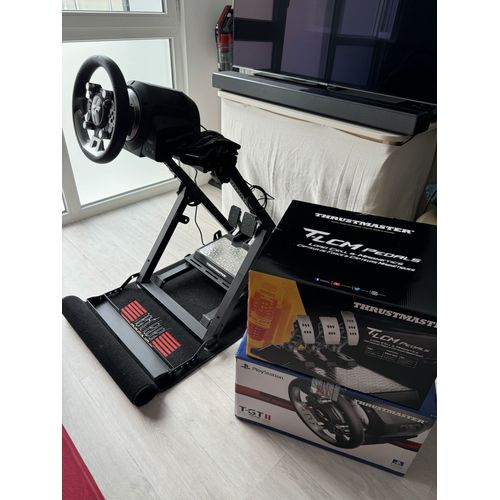Playstation Pc Racing T-Gt Ii Servo Base + Steering Wheel