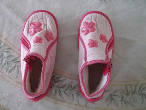 Chaussons Roses Taille 23 