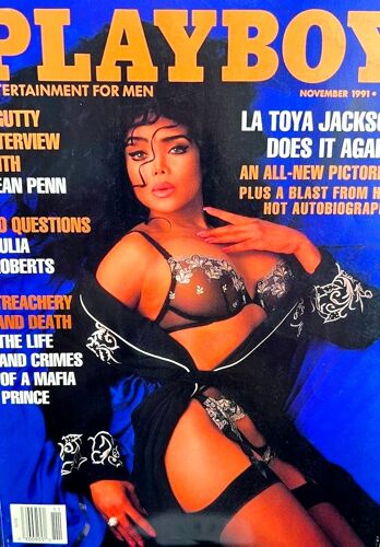 Playboy Novembre 1991 11 La Toya Jackson/Sean Penn/Tonja Christensen/Madonna/Julia Roberts
